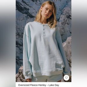 Daily Drills XS Lake Day Fleece Henley